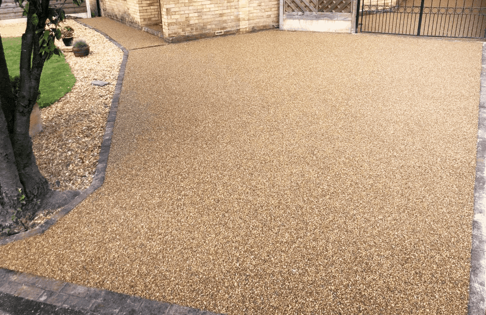 JK Driveway, new resin paving